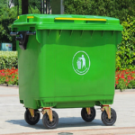 CONTENEDOR DE BASURA 660-LTS 4 RUEDAS