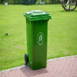 CONTENEDOR DE BASURA 240 LTS CON 2 RUEDAS