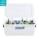 COOLER COLEMAN 120 QT 113.6 LTS. BLANCO- 316 SERIES - Imagen 3