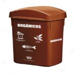 TACHO RECTANGULAR ECOLÓGICO  27.8 LTS. TAPA VAIVEN - Imagen 7