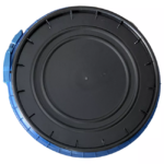 BIDON INDUSTRIAL CON TAPA Y SUNCHO 230 LTS - Imagen 2