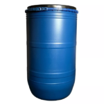 BIDON INDUSTRIAL CON TAPA Y SUNCHO 230 LTS