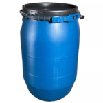BIDON INDUSTRIAL CON TAPA Y SUNCHO 70 LTS