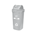 TACHO BASA 50 LTS ECOLÓGICO TAPA VAIVÉN - Imagen 4