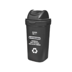 TACHO BASA 50 LTS ECOLÓGICO TAPA VAIVÉN - Imagen 3