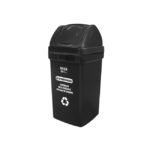 TACHO BASA ECOLÓGICO 75 LTS. TAPA VAIVÉN - Imagen 3